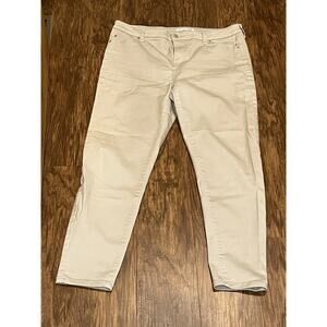 Truth + Theory Pants Stone‎ Womens Size 16